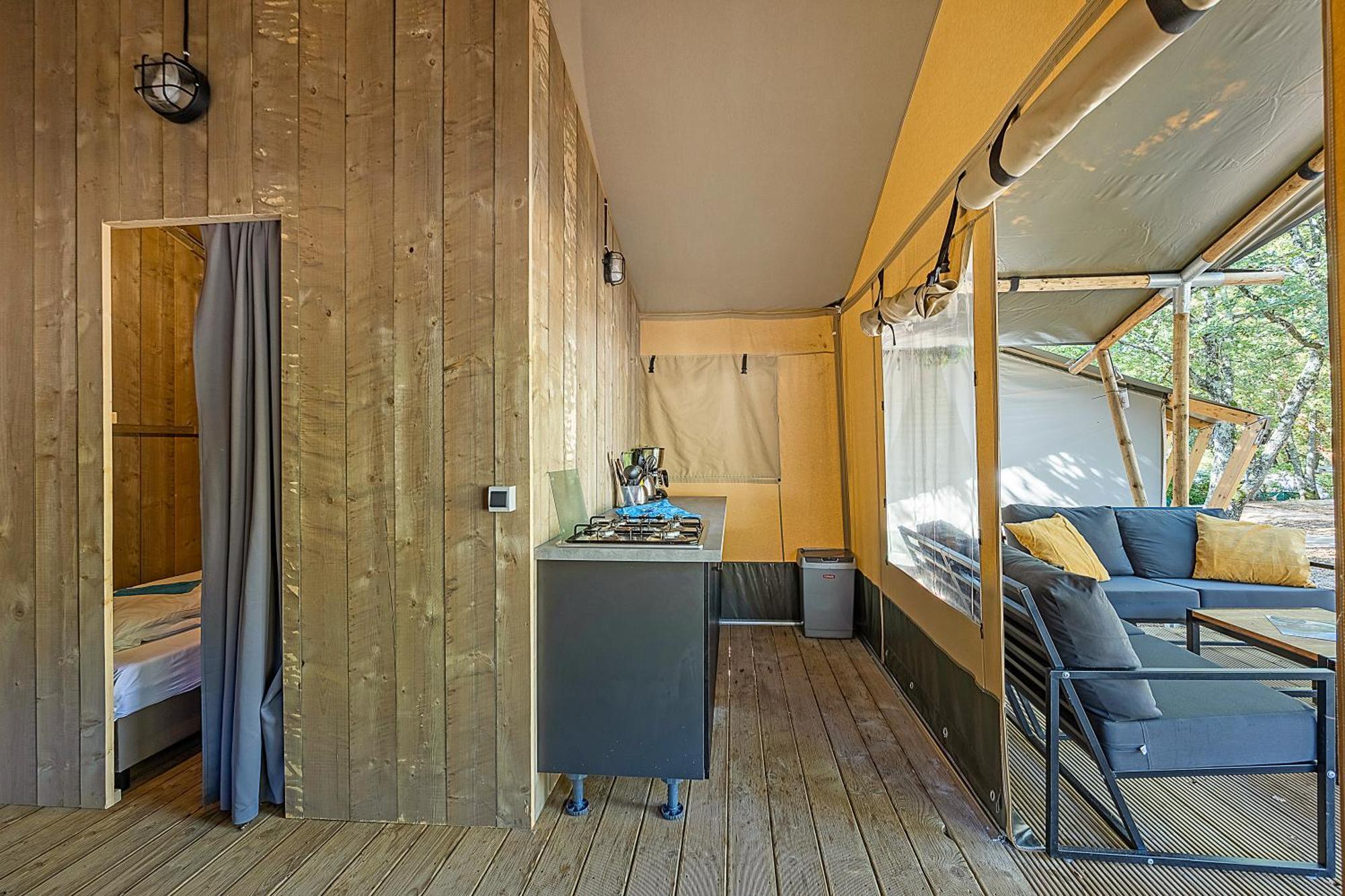 Easyatent Safari Tent Lanterna Červar-Porat Habitación foto